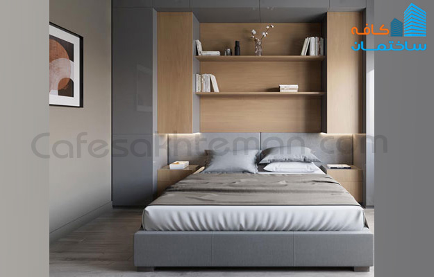 طراحی اتاق خواب آپارتمان کوچک