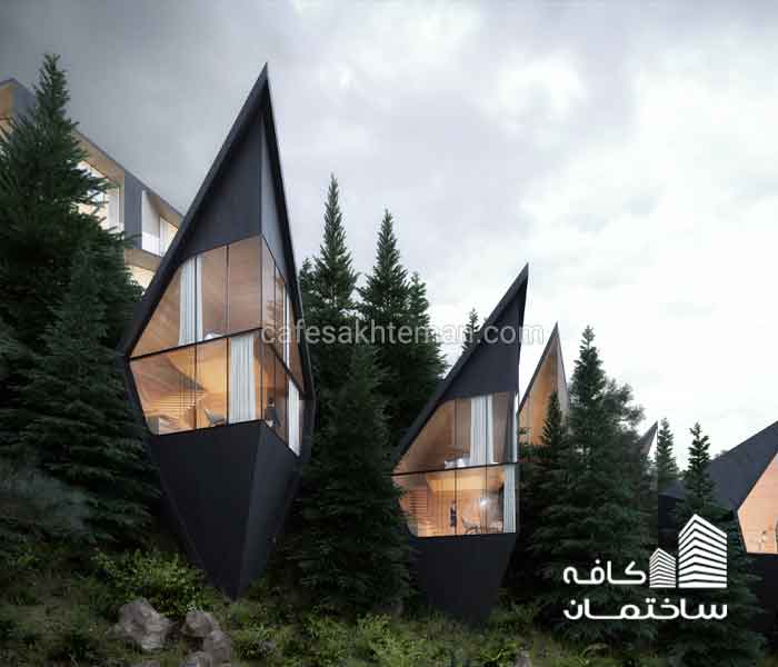 طراحی خانه درختی در دل طبیعت